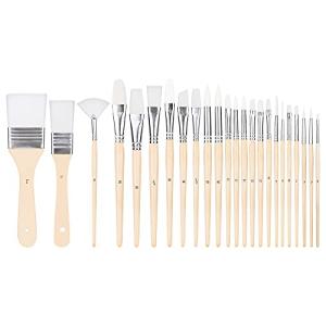 Amazon Basics Versatile 24-Piece Paint Brush Set