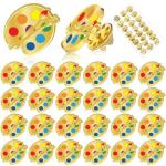 Liliaafar 24-Count Enamel Palette Pins
