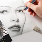 Dyvicl Charcoal Pencils Drawing Set - 12 Pieces