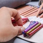 Pencil Roll Organizer for Artists - 72 Slots