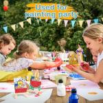 ESRICH 36 Pack Mini 5x7 Canvas Boards