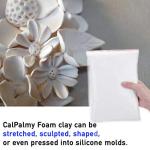 Moldable Cosplay Foam Clay - High Density White