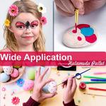 Hulameda 4-Pack Plastic Paint Trays for Kids