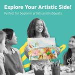 Artlicious 12-Pack Blank Canvas Boards 9 x 12 Inch