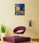Cafe Terrace at Night Canvas Print by Van Gogh