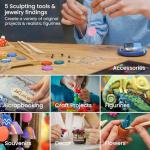 ARTEZA Polymer Clay Kit – 42 Colors & Tools