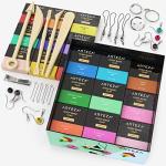 ARTEZA Polymer Clay Kit – 42 Colors & Tools