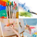 Amazon Basics Versatile 24-Piece Paint Brush Set