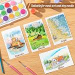 80 Sheets Cold Press Watercolor Paper, 4x6 Inch