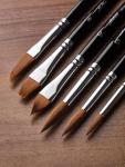 10-Piece Professional Watercolor Brush Set