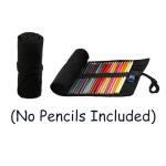 Artist Pencil Roll Organizer for 36 Pencils & Brushes