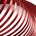 Red 18 Gauge Flat Aluminum Wire for Crafts