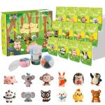12 Animal Air Dry Clay Kit for Kids