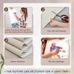 Fuutreo Large Canvas Roll - 12 oz Cotton