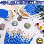 Anezus 100-Piece Fine Detail Paint Brush Set
