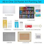 MEEDEN 102-Piece Oil Pastel Set with 72 Colors