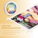 White Medium Tack Artist Masking Tape, 1" x 165FT