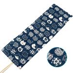 Canvas Pencil Wrap Case for 48 Colored Pencils