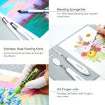 MEEDEN 102-Piece Oil Pastel Set with 72 Colors