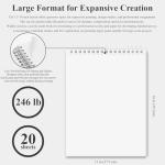 Fuxi 11x14 Inch Acrylic Paint Pad, 20 Sheets