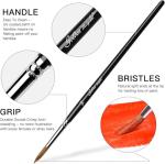 10-Piece Professional Watercolor Brush Set