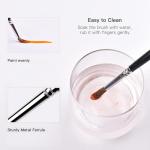 10-Piece Professional Watercolor Brush Set