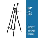 Adjustable A-Frame Beechwood Studio Easel