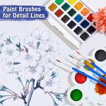 Anezus 100-Piece Fine Detail Paint Brush Set