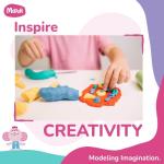 MODOH Non-Toxic Oil-Based Modeling Clay - White