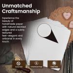 Leather Village Watercolor Paper - 50 Sheets, 6x4 Inches