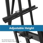 Adjustable A-Frame Beechwood Studio Easel