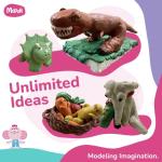 MODOH Non-Toxic Oil-Based Modeling Clay - White