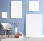 ARTEZA 12x12 Canvas Pack of 8 for Painting
