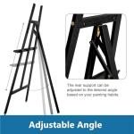 Adjustable A-Frame Beechwood Studio Easel
