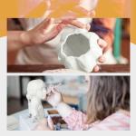 2 Pack Non-Drying Oil-Based Modeling Clay Set