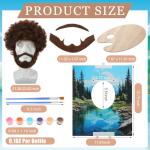 7 Pcs Halloween Painter Costume Set