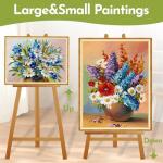 Adjustable Heavy Duty A-Frame Wood Easel