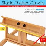 MEEDEN Classic Wood Studio Easel for Artists