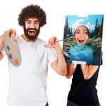 7 Pcs Halloween Painter Costume Set