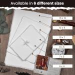 Leather Village Watercolor Paper - 50 Sheets, 6x4 Inches