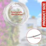 10m Aluminum Picture Hanging Wire - 18 Gauge