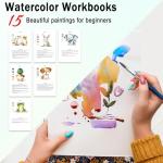 Watercolor Animal Coloring Book for Adults