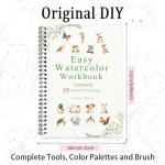 Watercolor Animal Coloring Book for Adults