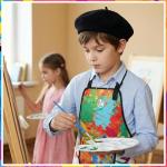 Kids Artist Costume Set with Apron and Accessories
