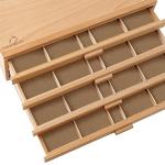 4 Drawer Wooden Artist Storage Box for Supplies
