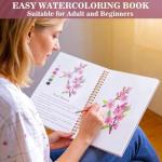 Watercolor Nature Scenes Workbook and Painting Kit