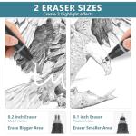 USB-C Rechargeable Electric Eraser with Two Heads