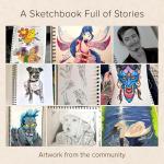 A5 Sketchbook for Artists, 200gsm, 80 Pages