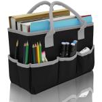 Cupohus Art Organizer Tote Bag with Pockets