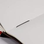 KomalC Handmade Leather Journal | Unlined Artist Notebook